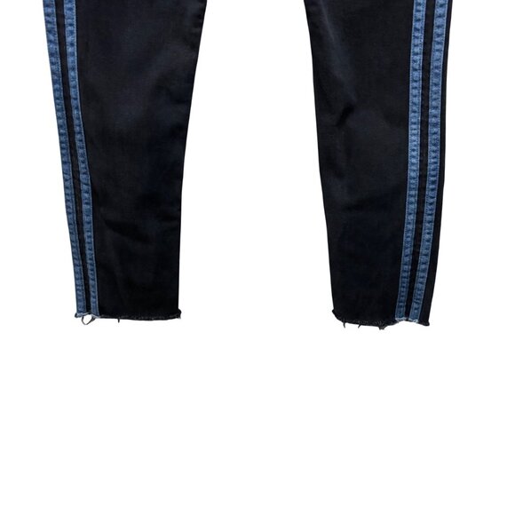 Rag & Bone Stone Black Ankle Dren Slim Boyfriend Jeans Frayed Hem Size 28 - Picture 8 of 12